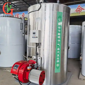 Yg ls צינור אש אנכי 0.5 טון דיזל שמן גז קיטור דוד דוד דוד בוילר אוטומטי תעשייתי חימום ביומסה משמש מים חמים - Product Image 3