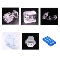 Transparent PC acrylique CNC personnalisé tourné et fraisé usinage CNC Laser gravure pièces en plastique