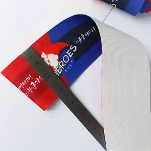 Individuelles einzigartiges dehnband bedrucktes Logo elastischer Gürtel feines Band zur Abdeckung der Brieftasche