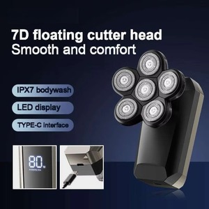 CITICITY Waterproof Shaving Machine Multifunction Portable Household USB Rechargeable Electric Shaver for <b>Men</b> - Product Image 3