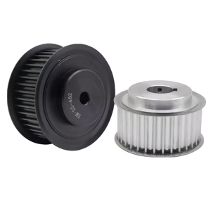 Polea de Correa Dentada Síncrona MIGHTY Gt2 CNC Anodizada de 3M-14M, Aleación de Acero y Aluminio, Diámetro Interior de 10 mm, Diámetro Exterior de 100 mm, OEM, Transmisión Agrícola - Product Image 2