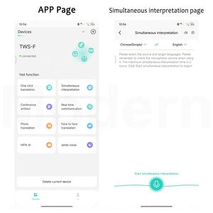 SG-16 con montatura in metallo professionale, occhiali Audio intelligenti con lenti trasparenti, occhiali con traduzione AI in tempo reale per 100 + lingue e accenti - Product Image 2