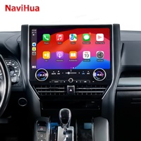 Pantalla Táctil Navihua de 16.8 Pulgadas para Toyota Alphard 30 2015-2021, Actualización a Alphard 40, Estéreo para Auto, Carplay, Multimedia