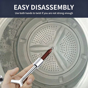 Juego de destornilladores para limpieza de lavadoras, acero al cromo vanadio, para uso doméstico y exterior - Product Image 4