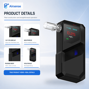 Alcootest à capteur de cellule à combustible remplaçable avec 10 000 enregistrements de tests pour le dépistage d'alcool au lieu de travail - Product Image 2