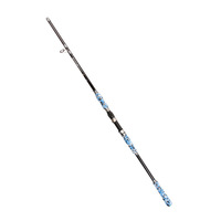 Set Pancing Ringan Portabel untuk Casting dan Trolling, Joran Pancing Teleskopik Serat Karbon