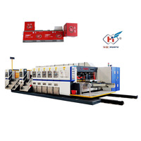 HS Carton ondulé haute définition impression Slotter Die Cutter Machine Carton impression rainurage Machine de découpe