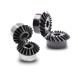 Ensemble d'engrenages à pignon droit en acier personnalisé de haute qualité, usiné CNC, revêtu de noir, nouvel état, composants de base de 3 ans - Product Image 2