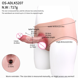 Pantalones de consolador huecos de silicona para hombres <span class=keywords><strong>trans</strong></span>, extensor de pene, funda para retrasar la eyaculación, funda para pene portátil para adultos mayores de 18 años - Product Image 6