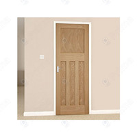 Puerta de Entrada de Madera Sólida de Primera Calidad, Ahorradora de Energía y Resistente al Desgaste, para Viviendas, Apartamentos y Casas Adosadas