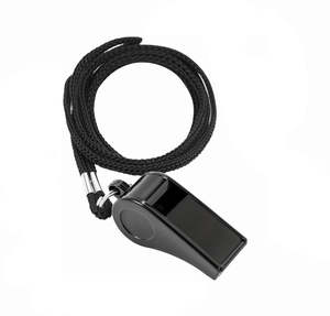 <span class=keywords><strong>Silbato</strong></span> de Árbitro Personalizable de Alta Calidad con Correa para el Cuello y Gancho para Partidos de Fútbol y Baloncesto, Cuerda de Poliéster - Product Image 1