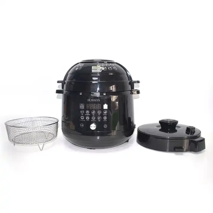 Al-in-1 Air Fryer And Electric Pressure Cooker Combo With 2 Lids
