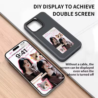 Nouvelle coque de téléphone intelligente de luxe Mryes avec écran E Ink amélioré pour iPhone 17 16 15 14 Pro Max NFC, coque mobile numérique 4 couleurs
