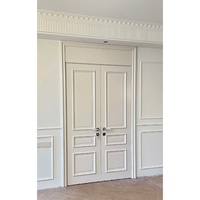 Portes intérieures en PVC Design minimaliste Surface finie Isolation phonique pour cuisine et villa