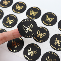 Autocollant personnalisé avec logo, étiquette, impression, imperméable, rouleau, logo en feuille d'or