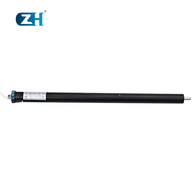 ZH มอเตอร์ชัตเตอร์ไฟฟ้าแบบท่อ10N 35มม. เงียบมาตรฐานสำหรับม่านม้วนแบบมีมอเตอร์