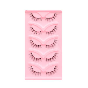 YEGZ-YJ-CD64 striscia di ciglia naturali a striscia piena di ciglia ecologiche scatola di <span class=keywords><strong>visone</strong></span> in fibra chimica domestica vegana di lunghezza mista - Product Image 5