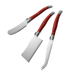 2020 yeni Laguiole tarafından FlyingColors tereyağı bıçağı serpme peynir bıçağı seti tereyağı serpme bıçağı