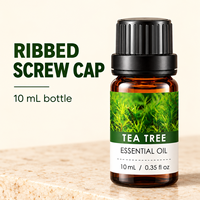 Huile Essentielle d'Arbre à Thé pour Aromathérapie, Diffuseur, Massage Facial, Soin de la Peau, 10ml Chacune, OEM ODM, Marque Privée, Logo Personnalisé, Vente en Gros, Carton