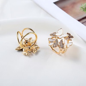 Ladies Hijab Scarf <b>Buckle</b> Pearl Hijab Scarf Accessories Spring Shape Silk Scarf Ring <b>Clip</b> <b>Buckle</b> Ring - Product Image 2