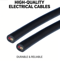 Fil de signal électronique 2464 24 AWG 3 conducteurs, isolé en PVC, conforme ROHS, gainé, rond, en cuivre étamé, 300V, 100m