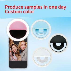 Anillo de Luz LED Recargable con Logotipo Personalizado Serigrafiado para Selfies con Celular - Product Image 3