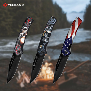 New Design Tactical Folding <strong>Knife</strong> Plastic Handle <strong>Hot</strong> Sell Survival Pocket <strong>Knife</strong> for Camping OEM Customization Supported - Product Image 3
