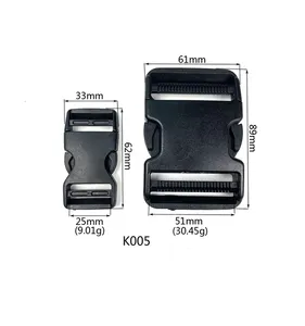 Durable Adjustable Belt Fastener Accessories Plastic Buckle with POM Material Good Quality For Bag Parts Accessories