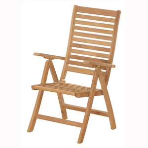 Hot Selling Bali <b>Reclining</b> <b>Chair</b> Teak <b>Wood</b> Furniture Comfortable Sun Loungers Relaxation Good for <b>Garden</b> Cafe Restaurant Area - Product Image 1