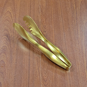 Pinzas para <span class=keywords><strong>Pan</strong></span> de Acero Inoxidable Multicolores, Utensilios de Cocina de Primera Calidad con Acabado Espejo, Accesorios para el Hogar - Product Image 3