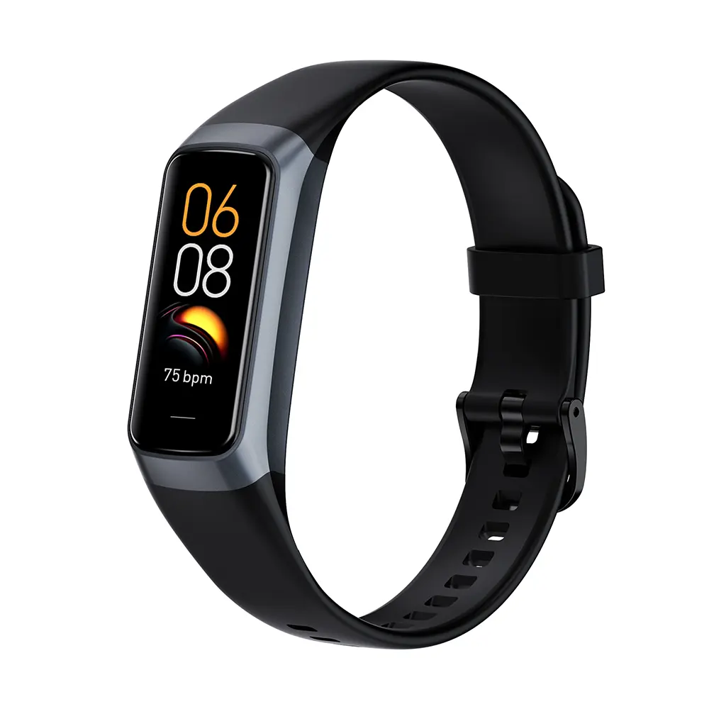 Montre intelligente C60, écran AMOLED de 1.1 pouces, cadrans de montre personnalisés, 25 Modes de Sport, comptage des pas, moniteur de Fitness 2023