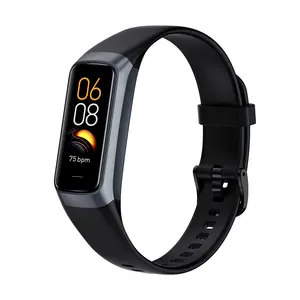 Hot Smart Watch bracciale C60, schermo AMOLED da 1.1 pollici Custom Watch Faces 25 modalità sportive conteggi Fitness Tracker 2023