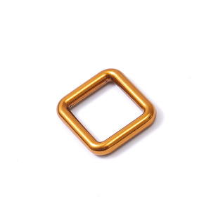 Anillo de Hebilla Cuadrado de Metal, Aleación de Zinc, Chapado en Oro Antiguo, para Bolsos, Accesorio de Ferretería Duradero - Product Image 2