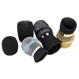 Cubierta interior de espuma de 36mm y 37mm para micrófono <span class=keywords><strong>Shure</strong></span> <span class=keywords><strong>SM58</strong></span>, cubiertas de espuma de esponja para micrófono con reducción de ruido - Product Image 5