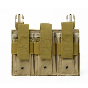 กระเป๋านิตยสารสำหรับเสื้อกั๊กยุทธวิธี (DPM) -เหมาะกับนิตยสาร MP5และ TiPX [AG7]