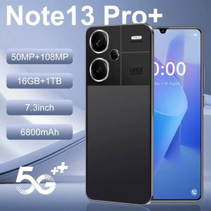 Nuevo Note13 Pro+ Premium con Pantalla Grande, Teléfono Inteligente Android 5G, Deca Core, 16GB, 1TB, Doble SIM, Reconocimiento Facial, Rápido - Product Image 6