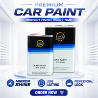 Vernis acrylique brillant léger C-9800, revêtement liquide en spray pour la finition des surfaces automobiles
