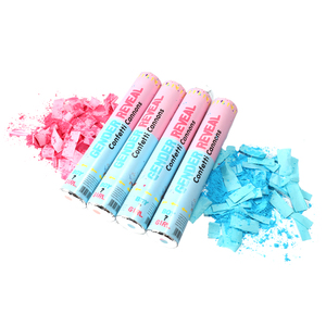 Lanceur de confettis à base de plantes vibrant accessoire d'annonce de grossesse incontournable pour les douches - Product Image 2