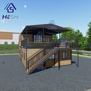 Готовый сборный 20 футов 30 футов 40 футов, расширяемый Контейнер для дома, сборный дом с 5 спальнями, цена, складной дом Casa Contenedor - Product Image 1