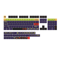 Diy custom sa profile polycarbonate full transparent mechanical keyboard keycaps pbt dye sublimation valorant keycaps