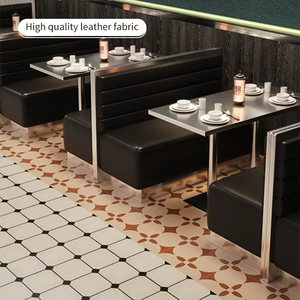 เก้าอี้รับประทานอาหารแบบหนังปรับแต่งได้สำหรับร้านอาหารมีสไตล์ทันสมัย - Product Image 1