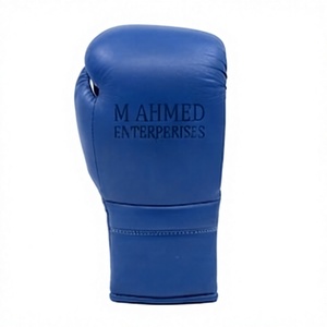 Gants de boxe en cuir, gants d'entraînement légers, gants de combat pour les arts martiaux et l'utilisation en extérieur - Product Image 3