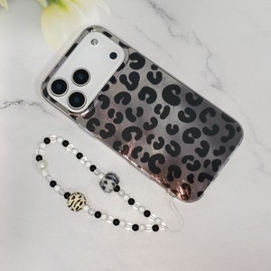 Étui de téléphone portable IMD TPU+PC Léopard pour 14 15 16 17 Pro Max Air, pochettes de téléphone avec bracelet léopard pour Samsung A03 <span class=keywords><strong>A13</strong></span> A23 - Product Image 4