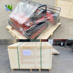 Коммерческая Беспроводная гусеничная Тракторная роботизированная газонокосилка, газонокосилка для резки травы - Product Image 6