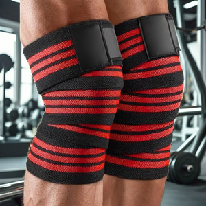 <span class=keywords><strong>Mava</strong></span> Sports - Rodilleras Unisex de Neopreno (Par) con Cierre de Gancho y Bucle, Antideslizantes, para Cross Training, Levantamiento de Pesas, Gimnasio, Fitness, Elásticas - Product Image 2