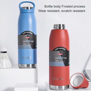 Doppia <span class=keywords><strong>parete</strong></span> isolato in acciaio inox metallo termovuoto Thermos unico materiale sanitario portatile presente 500ML - Product Image 6