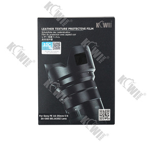 Black Shadow Anti-Graffio 3M Materiale Pellicola Protettiva Della Pelle Per Sony Vario-Tessar T * FE 16 -35mm f/4 ZA OSS Lens (SEL1635Z) - Product Image 6