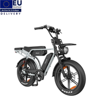Vélo électrique léger avec batterie au lithium 48V 35Ah, entrepôt UE/États-Unis, PIXAR M9, cyclomoteur hybride, VTT tout-terrain, autonomie 130 km