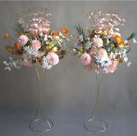 L-036 Nouveaux accessoires de mariage - supports à fleurs, articles décoratifs et décorations de scène