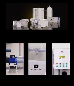 All-in-One-Aquakultur-RAS-System Integrierte Wasser aufbereitung Biochemie Automatischer Trommelfilter-Protein ab schäumer für Fischteiche - Product Image 4